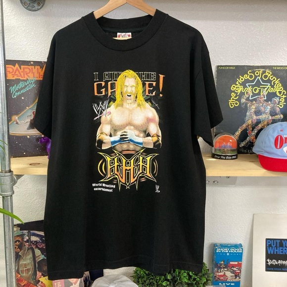 Vintage Triple H Wrestling T-shirt - Picture 2 of 5